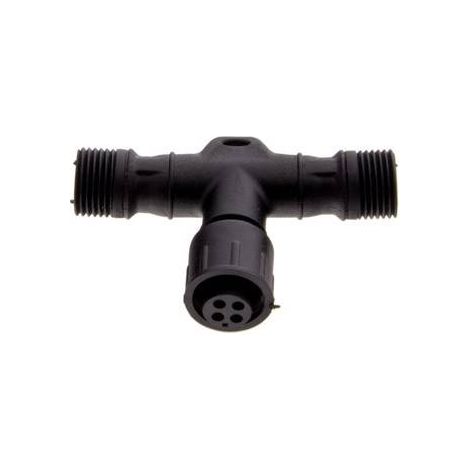 Wasserdichter RGB-T-Stecker für LED-Leuchten 12/24 V 4-poliger