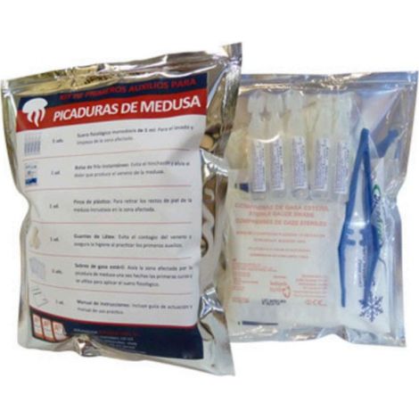 Kits de un solo uso para picaduras de Medusas