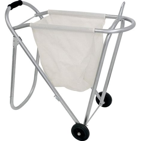 Tige de selle pliante en aluminium avec roues et sacoche en nylon pour selle américaine