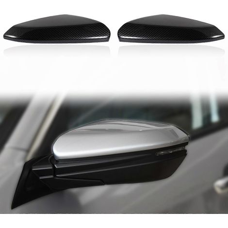 Coque de rétroviseur intérieur à motif fibre de carbone pour Honda Civic 10e génération (2016-2021) - Accessoires auto (1/5)