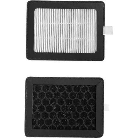 Lot de 2 filtres à charbon actif HEPA pour imprimante Bambu Lab X2D P2S, extracteur d'air externe. (1/5)