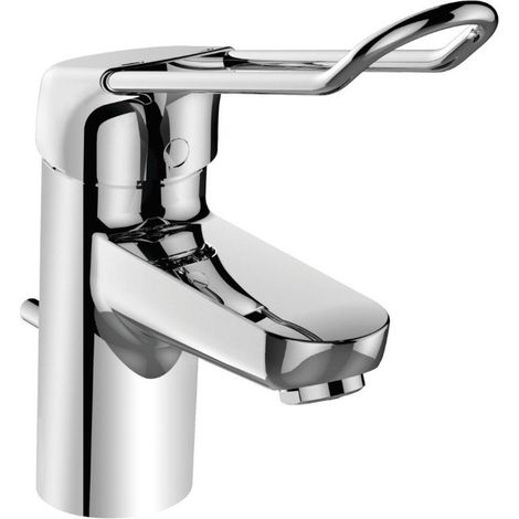 Miscelatore lavabo CONNECT BLUE con leva a staffa, cromato IDEAL STANDARD (1/2)