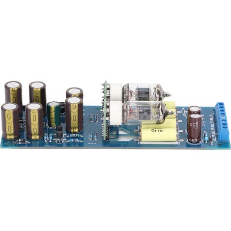 Carte de préamplificateur à tube à vide 6J1, module d'amplification Hi-Fi avec LED, alimentation 12 V CA. (1/5)