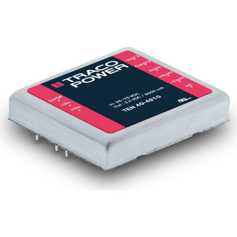 TracoPower TEN 40-2432 DC/DC-Wandler, Print 24 V/DC 5 V/DC, 15 V/DC, -15 V/DC 6 A 40 W Anzahl Ausgän