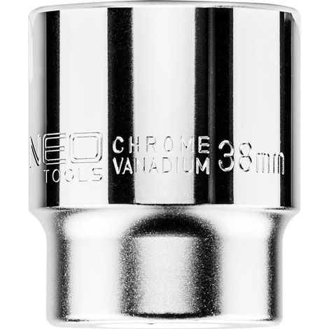 Vaso hexagonal de 3/4", 38 mm