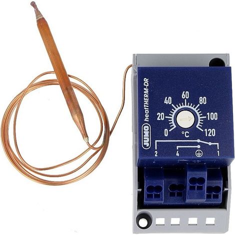 Thermostat JUMO pour montage sur rail TW, 603070/0002-7