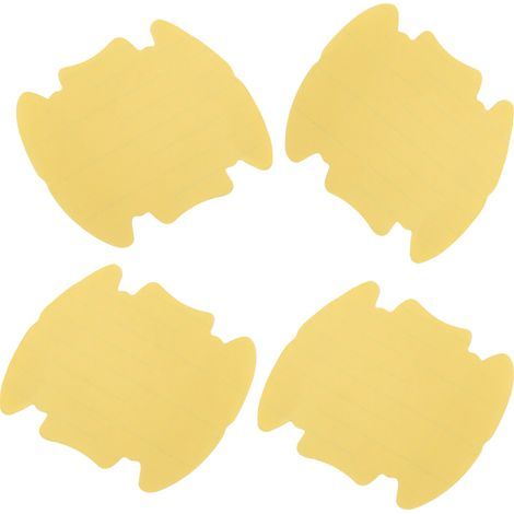 Set mit 4 transparenten Schutzfolien für Türgriffe, kratzfest, universelle Autoklebefolien, unsichtbare Aufkleber (1/5)