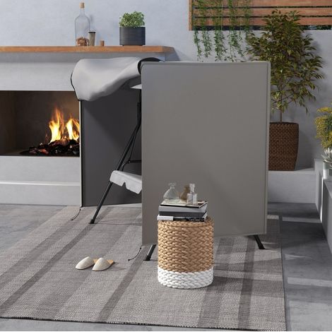 Copertura protettiva per dondolo da giardino 177 x 114 x 152 cm, impermeabile, grigia DESVIAE (1/5)