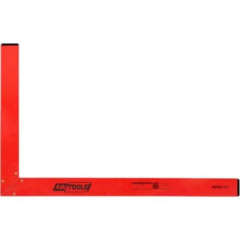 Awtools squadra da falegname in acciaio 50x100 cm precisione
