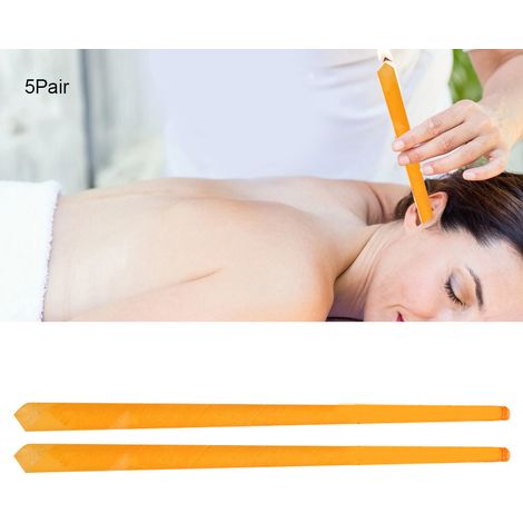 Natürliche Orangenkerze zur Ohrenschmalzentfernung – Sanfte, umweltfreundliche Therapie (1/5)