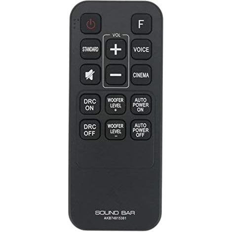 Télécommande de Remplacement Compatible avec la Barre de Son LG S55A3-D Las454b S45a1-d LAS453B LAS551H et Plus (1/5)