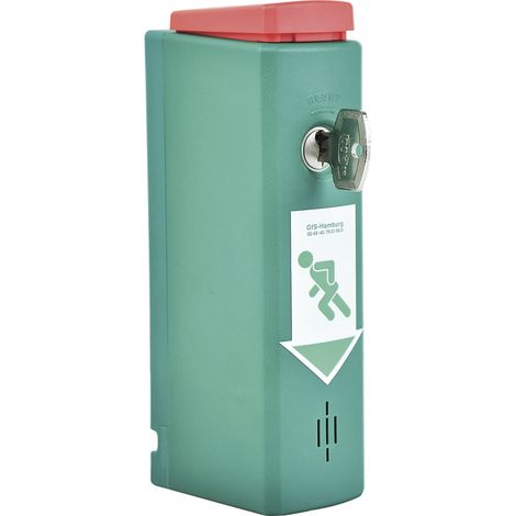 Assa Abloy GfS Magnet Türwächter, 175 x 76,5 x 52 mm, Kunststoff grün (1/3)