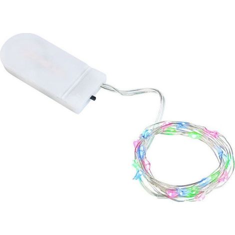 Guirlandes lumineuses - Lunartec - 30 guirlandes - 24 micro LED RVB - 1,2 m - IPX4 (1/5)