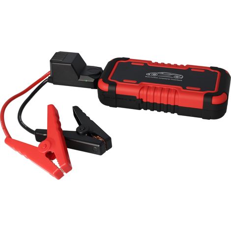 Jandei - Arrancador de coches 2000A Peak 12000mAh 12V con cargador inalámbrico