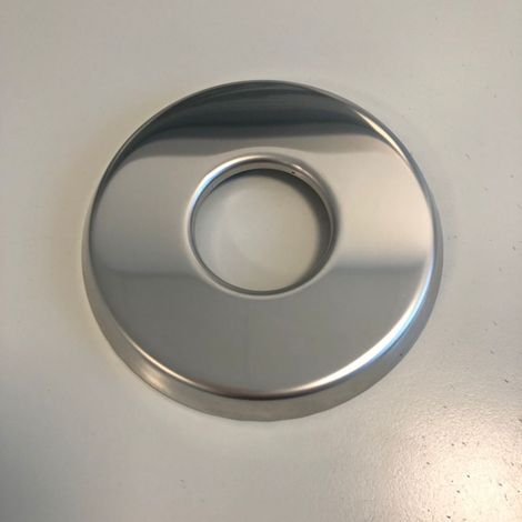 Copriflangia in acciaio inox per scalette Piscina