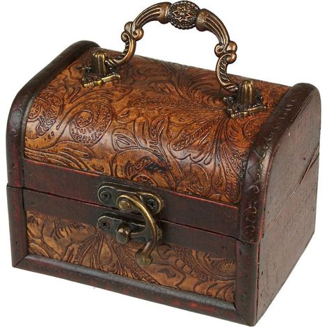Boîtes coloniales MLrg - Floral en relief- Vendu par 1 (1/4)