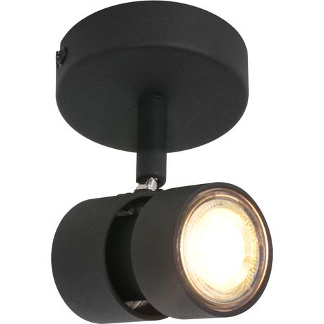 Steinhauer - foco - Natasja LED - negro - metal - lámpara de