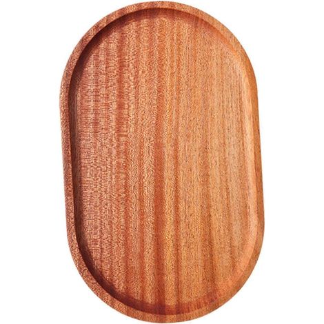 Serviertablett aus Holz für Partys, dekoratives Serviertablett, Holz, Serviertablett für Vorspeisen, Holzteller, Servierplatte für Kaffee, Landhausstil-16cmx26cmx1.5cm (1/5)
