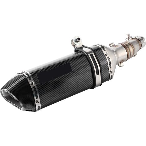 Pot d'échappement MidPipe silencieux SlipOn avec DB Killer compatible Kawasaki Ninja 250R 250 300 Z250 Z300 2008-2017