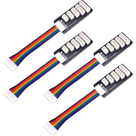 Paquete de cargador de baterías Lipo JST XH 2S-6S