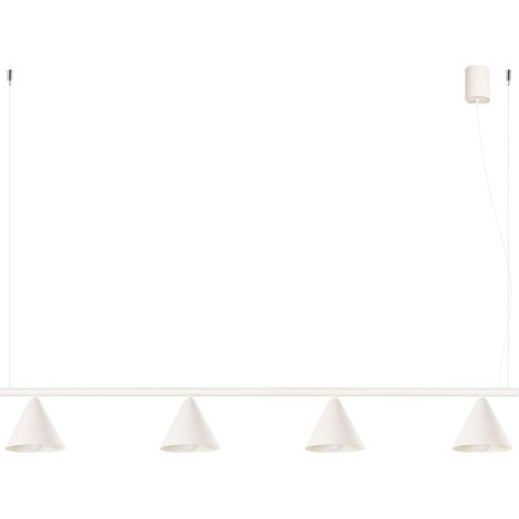Lampadari NOX beige 122x215x14cm Acciaio Sollux (1/5)