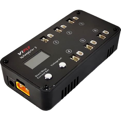 Chargeur et déchargeur de Batterie avec écran LCD Chargeur avec connecteurs PH2.0 et BT2.0 (1/5)