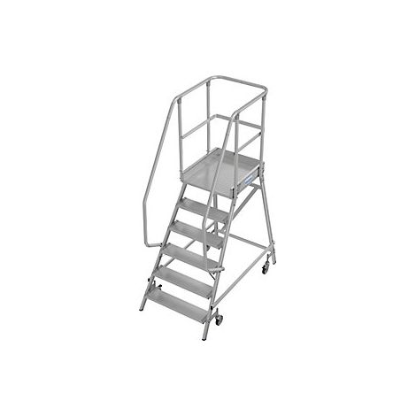 Escalera con tarima acceso por un lado 6 peldaños (1/5)