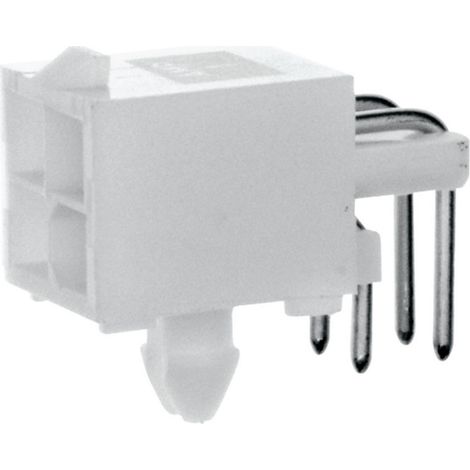 TE Connectivity Stiftgehäuse-Platine Mini-Universal-MATE-N-LOK Polzahl Gesamt 4 Rastermaß: 4.14 mm 1 (1/2)