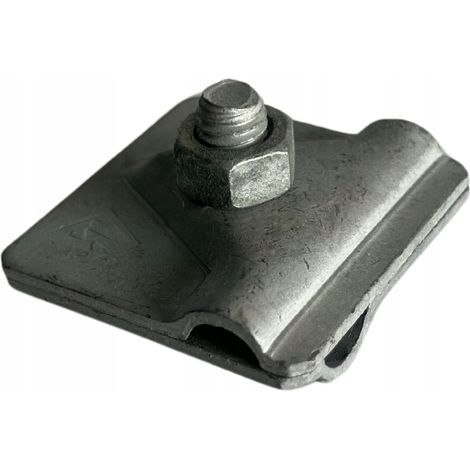 Conector cruzado de protección contra rayos para cable 1 x M8 GALVANIZADO EN CALIENTE (1/2)