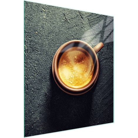 Planche à découper en verre 45x52 Café (1/5)
