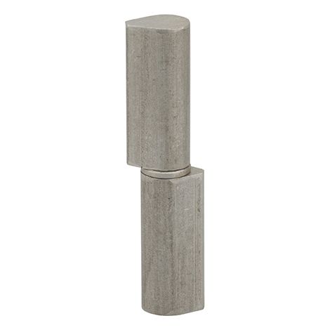 Thirard – Paumelle inox pour porte d'entrée et intérieure – Dimensions 10x13x60mm – Fixation par 3 ou 4 trous – Conçue pour acier et bois dur