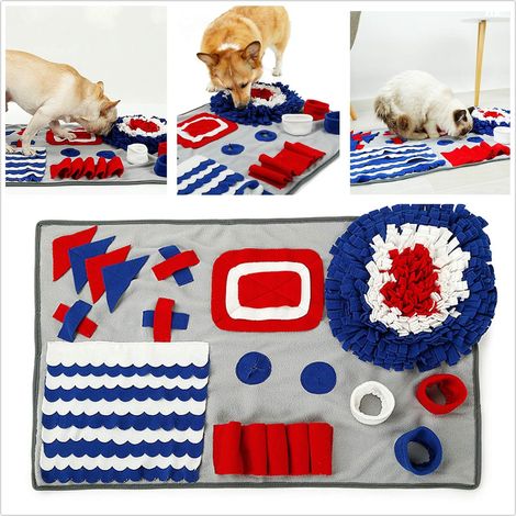 MINKUROW Tappetino Per Fiuto Per Cani, Tappetino Per Scavenging Tappetino Interattivo Per Addestratore Di Cani Giochi Coperta Per Attività Per Animali Domestici Foraggiamento, Esercizio Fisico, Relax (1/5)