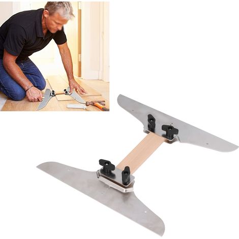 Treppenstufenlehre (Treppenmesswerkzeug für Zuhause, Werkzeug für Treppenrenovierungen, Werkzeug für Treppen mit Holzklötzen) (1/5)