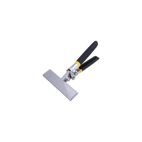 Pince à Plier les Tôles, Sertisseuse à Main Antirouille, Robuste et à vie, 150 mm Droit, Outil en Alliage d'aluminium de 225 mm de Long (1/5)