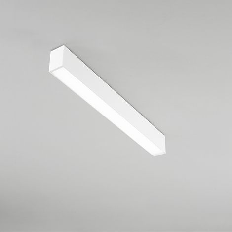 Plafoniera Moderna Grid Alluminio Bianco Led 20W Dimmerabile Ip20 (1/3)