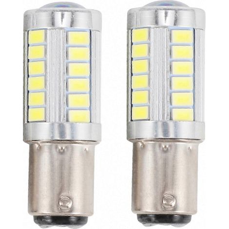 1157 P21/5W BAY15D Ultrahelle LED-Leuchte, 33 SMD 5730 Chips, Brems- und Blinkerbirne, direkter Ersatz (1/5)