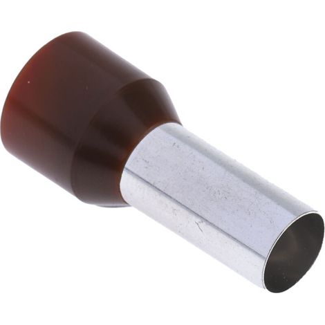 Embout à sertir 25mm², Marron, longueur 16mm - Embout à sertir 25mm², Marron, longueur 16mm (1/3)