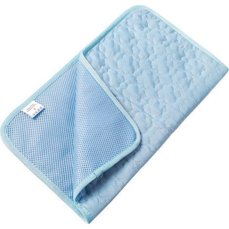 Tapis Rafraîchissant - Technologie Soie Glacée Sans Gel Ni Électricité - Pour Chiens Et Chats - 60 x 40 cm - 1 Pièce