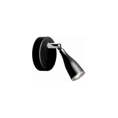 LED218265  VT-805 Bollard Garden Light Fitting E27 (76mmx119x450mm) Smoke Plastic/SS Black Body IP44