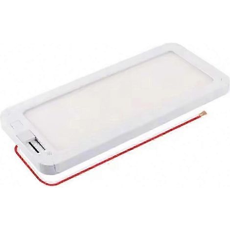 Plafonnier intérieur pour camping-car, camion ou caravane, avec 96 LED, intensité variable 3 couleurs, 12V-30V. (1/5)