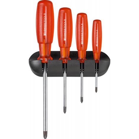 Juego de destornilladores 4 unidades PH im soporte de pared Multicraft PB Swiss Tools
