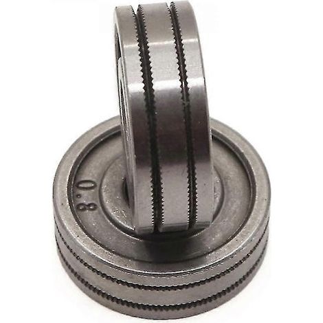 Galet d'alimentation de fil de soudage MIG à rainure moletée K assurant une alimentation stable grâce à un système de poussée pour machine à souder MIG/MAG EEY K0.6 à 0.8 (1/4)