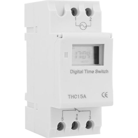 Minuterie numérique Mini AC 220-240V 50-60Hz (1/5)