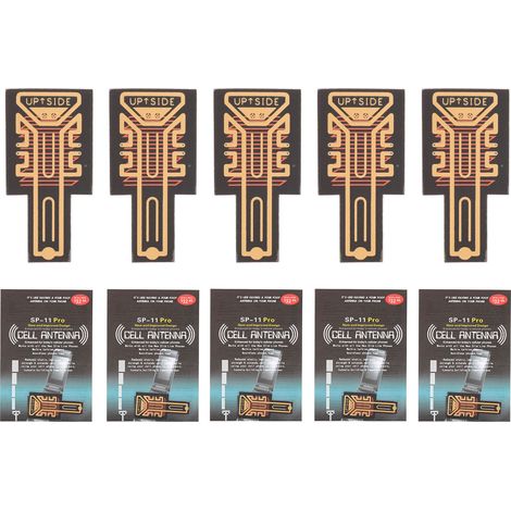 Autocollants d'amélioration du Signal de téléphone portable, 5 pièces, Booster de réception d'antenne (1/5)