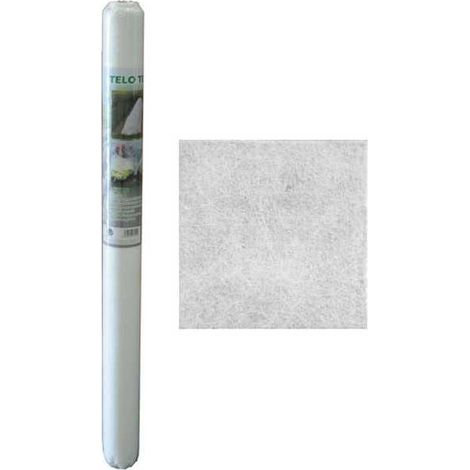 T-Rex 07043 Rotolo Telo Termico TNT 17 g-m² 2,40x100 m protezione colture effetto serra antivento colore Bianco