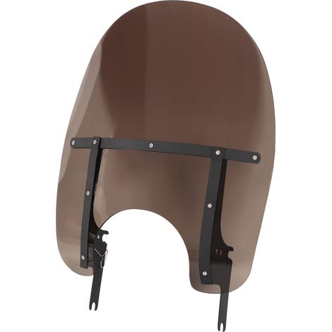 Paravent avant moto amovible aérodynamique remplacement pour FLS FLSS FLST 2000-2017 teinté fumé (1/5)
