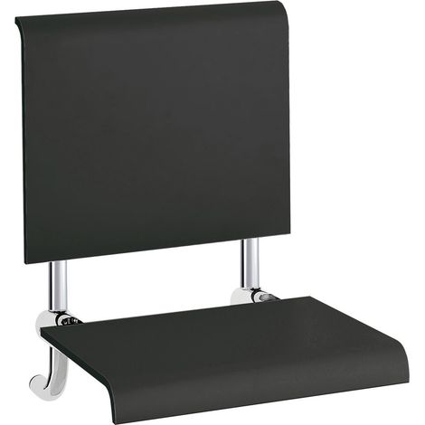 emco Einhängesitz System 2, 360x569x488mm, Messing, Schwarz/Chrom (1/5)