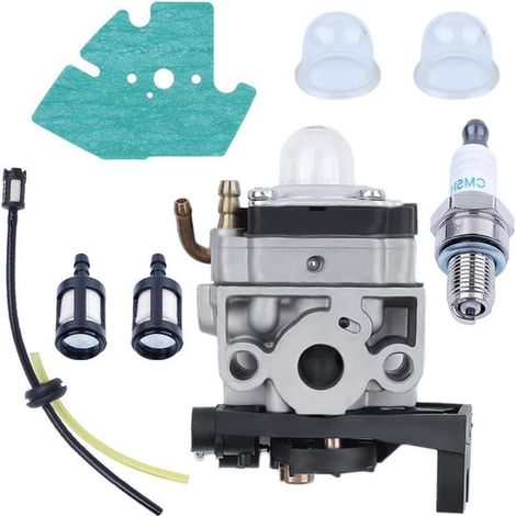 Guarnizione del carburatore, candela e tubo del carburante per motore di decespugliatore e tosaerba Honda GX25 GX35 HHT35 HHT35S FG110 (1/5)