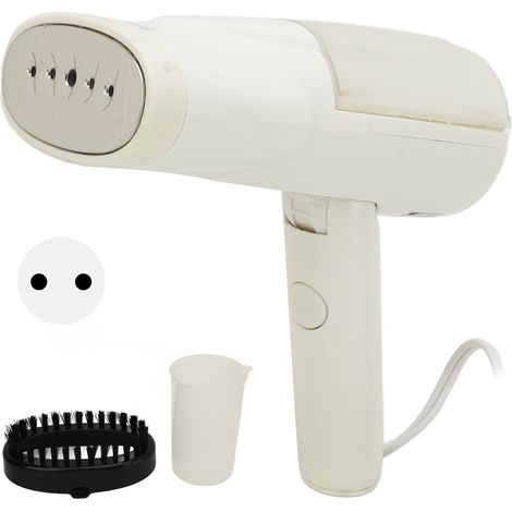 Mini fer à vapeur pliable et portable, lisseur de vêtements sûr pour maison, voyage, dortoir, prise UE 220-240V (1/5)