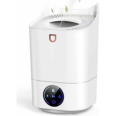 Ultrasonic Room Humidifier, 4L Top Fill, White (1/5)